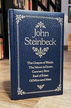 John Steinbeck - Five Novels (blue leather)