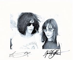 PHOTOGRAPH SIGNED BY PATTI SMITH