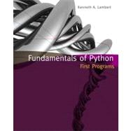 Seller image for Fundamentals of Python First Programs for sale by eCampus