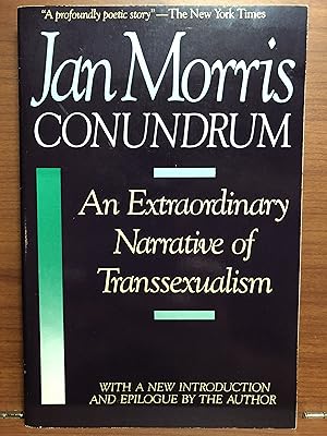 Seller image for Conundrum: An Extraordinary Narrative of Transsexualism for sale by Rosario Beach Rare Books