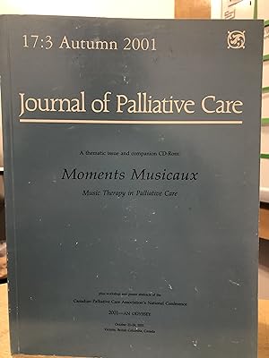 Journal of Palliative Care 17:3 Moments Musicaux (Music Therapy in Palliative Care)