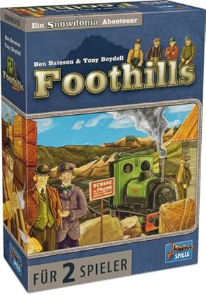 Lookout , Foothills , Kennerspiel , Kartenspiel , 2 Spieler , Ab 12+ Jahren , 30+ Minuten , Deutsch