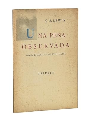 Seller image for UNA PENA OBSERVADA for sale by Librera Monogatari