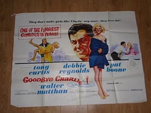 Seller image for Original Vintage Quad Movie Poster Goodbye Charlie for sale by Dublin Bookbrowsers