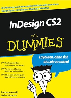 Imagen del vendedor de InDesign CS2 fr Dummies a la venta por Studibuch