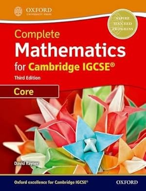 Seller image for Complete Mathematics for Cambridge IGCSE Student Book (Core) for sale by WeBuyBooks