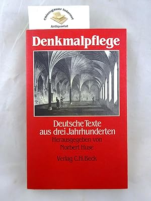 Imagen del vendedor de Denkmalpflege : deutsche Texte aus 3 Jahrhunderten. a la venta por Chiemgauer Internet Antiquariat GbR