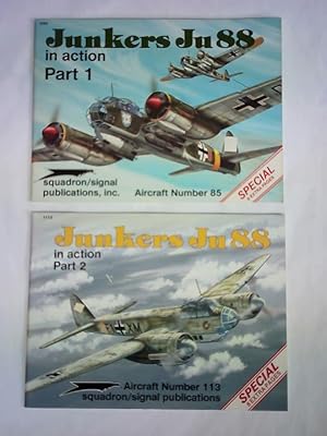 Seller image for Junkers Ju 88 in action, Part 1 / Part 2. Zusammen 2 Hefte for sale by Celler Versandantiquariat