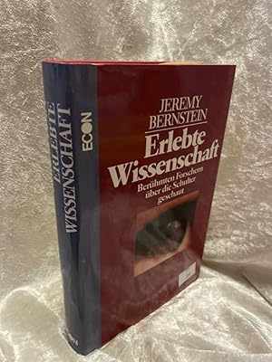 Bild des Verkufers fr Erlebte Wissenschaft. Berhmten Forschern ber die Schulter geschaut [bers. von Dieter Kuhaupt] zum Verkauf von Antiquariat Jochen Mohr -Books and Mohr-