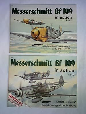Immagine del venditore per Messerschmitt Bf 109 in action, Part 1 / Part 2. Zusammen 2 Hefte venduto da Celler Versandantiquariat