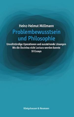 Imagen del vendedor de Problembewusstsein und Philosophie a la venta por BuchWeltWeit Ludwig Meier e.K.
