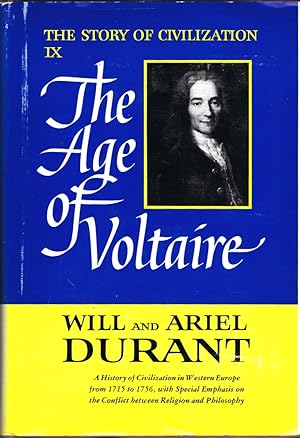Seller image for The Age of Voltaire: A History of in Civilization in Western Europe from 1715 to 1756 with Special Emphasis on the Conflict between Religion and Philosophy for sale by Round Table Books, LLC
