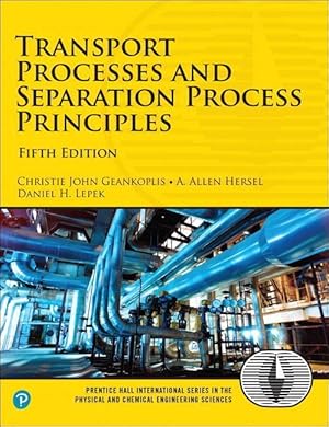 Bild des Verkufers fr Transport Processes and Separation Process Principles zum Verkauf von moluna