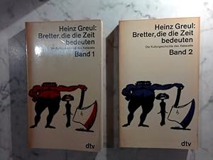Seller image for Bretter, die die Zeit bedeuten : Die Kulturgeschichte des Kabaretts - Zwei Bnde for sale by ABC Versand e.K.