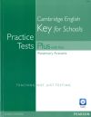 Seller image for PRACTICE TESTS PLUS KET FOR SCHOOLS WITH KEY AND MULTI-ROM/AUDIO CD PACK for sale by AG Library