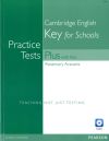 Imagen del vendedor de PRACTICE TESTS PLUS KET FOR SCHOOLS WITH KEY AND MULTI-ROM/AUDIO CD PACK a la venta por AG Library