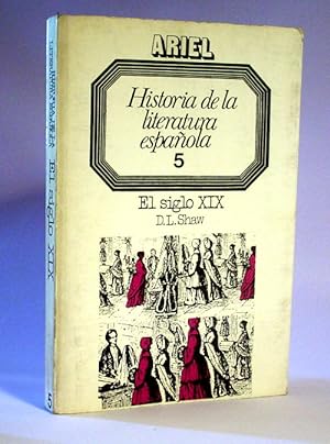 Imagen del vendedor de Historia de la literatura española, 5. El siglo XIX. a la venta por Laila Books