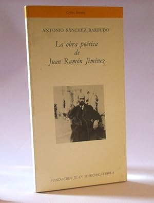 La obra poética de Juan Ramón Jiménez