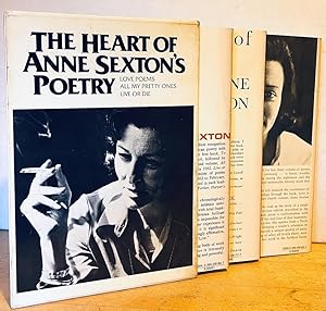 Seller image for The Heart of Anne Sexton's Poetry: Live or Die, All My Pretty Ones, Love Poems (Three Volumes, Slipcased) for sale by Nighttown Books