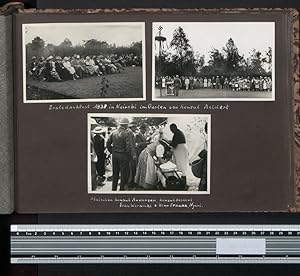 Fotoalbum mit 161 Fotografien, Ansicht Tansania, Nazi D.O.A. Kolonien 1938, Daressalaam, Zanzibar...