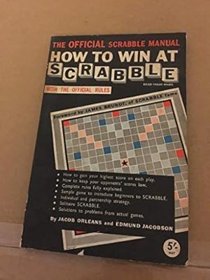 Seller image for The Official Scrabble Manual : How to Win at Scrabble for sale by WeBuyBooks 2