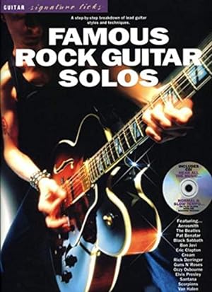 Imagen del vendedor de Guitar Signature Licks: Famous Rock Guitar Solos a la venta por WeBuyBooks
