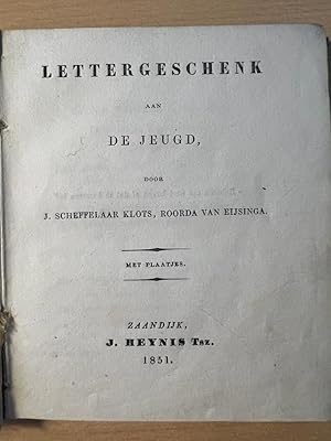 Rare children book | , Roorda van Lettergeschenk aan de jeugd door J. Scheffelaar Klots, Roorda v...