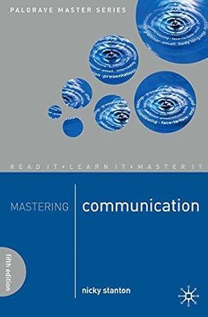 Immagine del venditore per Mastering Communication (Palgrave Master Series) venduto da WeBuyBooks