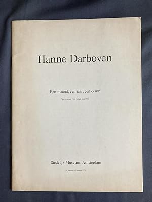 Hanne Darboven : een maand, een jaar, een eeuw - werken van 1968 tot en met 1974