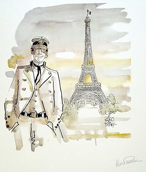 Corto Maltese - Down & Out in Paris - Print (Signed)