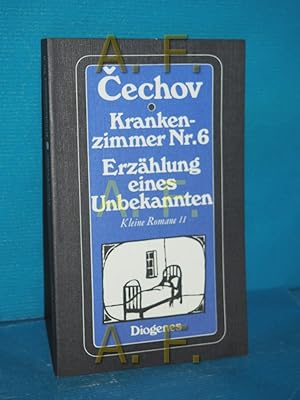 Bild des Verkufers fr Kleine Romane 2. Krankenzimmer Nr. 6. Erzhlung eines Unbekannten (Diogenes-Taschenbuch , 50,18) zum Verkauf von Antiquarische Fundgrube e.U.