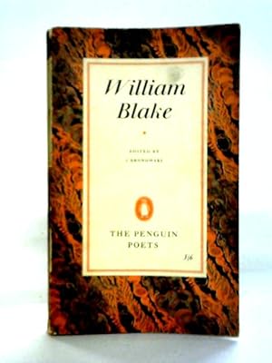 Bild des Verkufers fr William Blake: A Selection of Poems and Letters zum Verkauf von World of Rare Books