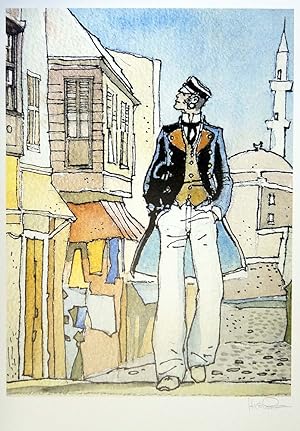 Corto Maltese - Man About Town - Print (Signed)