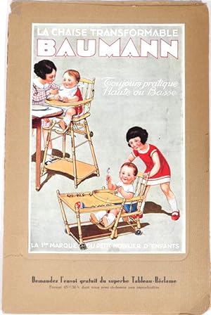 [Catalogue]. La chaise transformable Baumann.