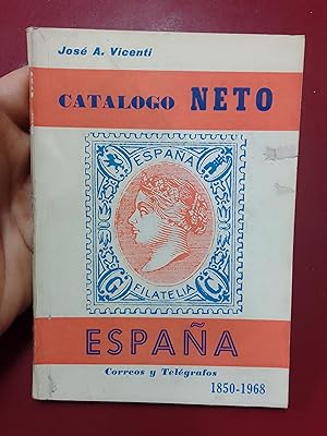 Imagen del vendedor de Catlogo de sellos Neto. Espaa, 1850-1968 a la venta por Librera Eleutheria