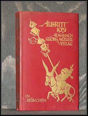 Immagine del venditore per Ausritt 1931. Almanach des Verlages Albert Langen-Georg Mller in Mnchen. venduto da Antiquariat Johann Forster