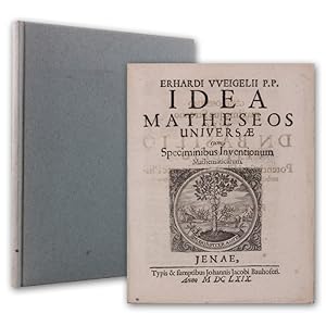 Seller image for Idea matheseos universae cum speciminibus inventionum mathematicarum. for sale by Antiquariat Gerhard Gruber