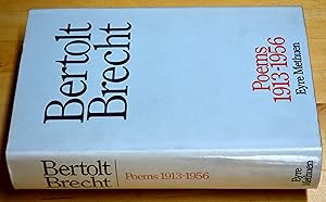 Bild des Verkufers fr Bertolt Brecht Poems zum Verkauf von HALCYON BOOKS