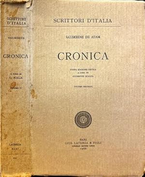 Image du vendeur pour Cronica. Volume secondo. mis en vente par Libreria La Fenice di Pietro Freggio