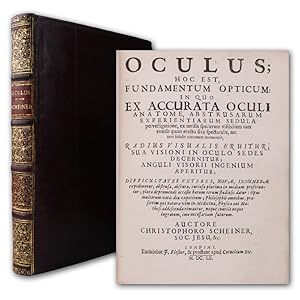 Bild des Verkufers fr Oculus, hoc est fundamentum opticum, in quo ex accurata oculi anatome. radius visualis eruitur; sua visioni in oculo sedes decernitur, anguli visorii ingenium aperitur. zum Verkauf von Antiquariat Gerhard Gruber