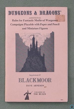 Bild des Verkufers fr Dungeons & Dragons Supplement II: Blackmoor - 9TH PRINT Dave Arneson Gary Gygax zum Verkauf von Wayne's Books