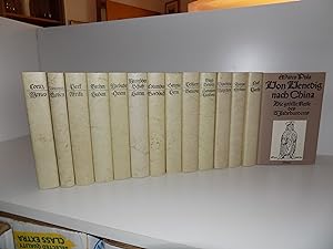 Konvolut / Sammlung von 14 Reisebeschreibungen der Reihe "Alte abenteuerliche Reiseberichte" der ...