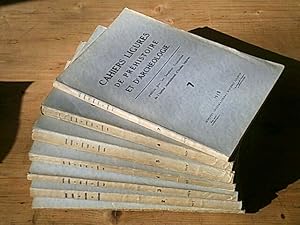 Cahiers ligures de préhistoire et d'archéologie - Volumes 1 à 7