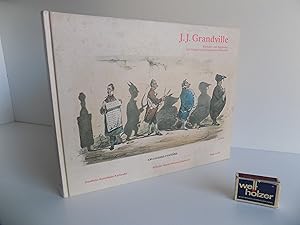 Seller image for J. J. Grandville. Karikatur und Zeichnung. Ein Visionr der franzsischen Romantik. Katalog zur Ausstellung in Karlsruhe und Hannover. Mit zahlreichen, teils farbigen Abbildungen. for sale by Antiquariat Rolf Bulang