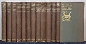 The Works of Henry Fielding. Edited by George Saintsbury in Twelve Volumes. 12 Bände (komplett).