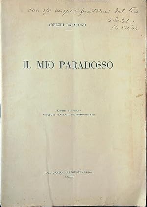 Seller image for Il mio paradosso for sale by Librodifaccia