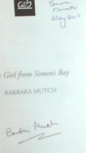 Bild des Verkufers fr The Girl from Simon's Bay (Signed by the author Barbara Mutch) zum Verkauf von Chapter 1
