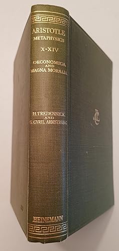 Metaphysics II, Books X-XIV; Oeconomica and Magna Moralia