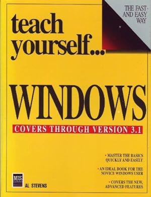 Bild des Verkufers fr Teach Yourself Windows 3.1 zum Verkauf von WeBuyBooks