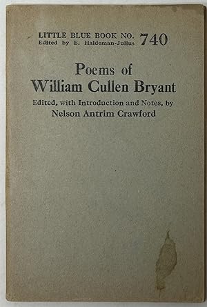 Imagen del vendedor de Poems of William Cullen Bryant a la venta por Oddfellow's Fine Books and Collectables